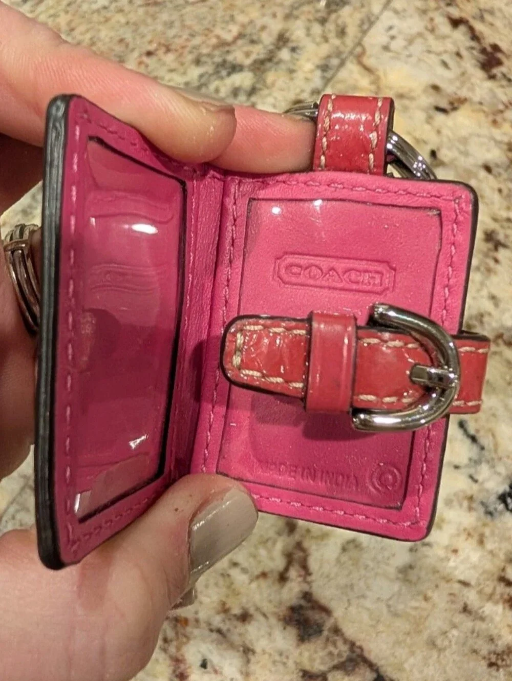Coach stylish pink